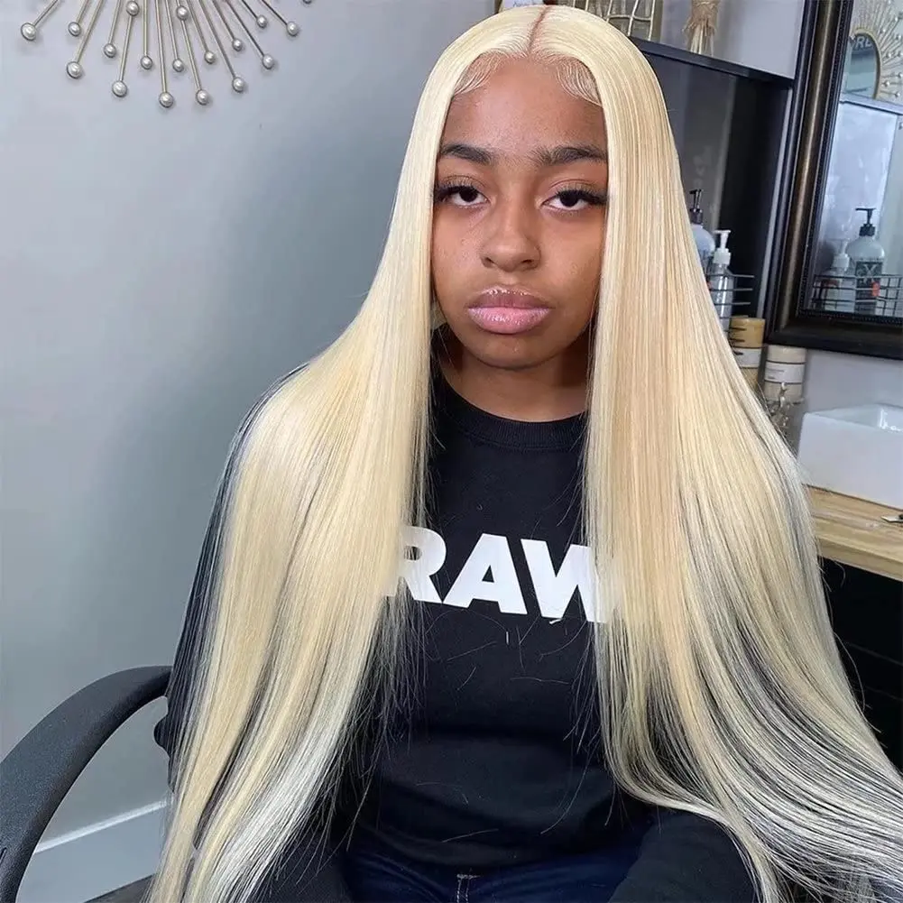 30 cali 613 Prosta peruka Hd Lace Front Wig Blonde 13x6 Lace Frontal Wigs Human Hair 613 13x4 Transparent Lace Front Wig Straight Wigs