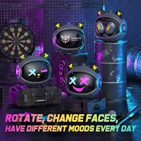 Auriculares inalámbricos ONIKUMA con diseño abatible giratorio, auriculares para juegos con caja de carga con Control táctil, auriculares de baja latencia