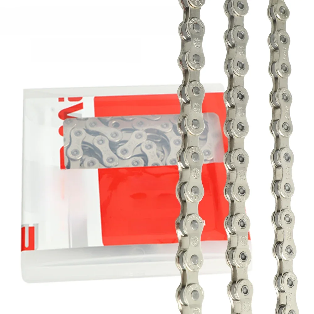 AliExpress RacewoRK E-Bike Chain 8 9 10 11 12 Speed Electric Sport Bicycle Chains 136 Links Anti-Rust Ebike Parts With Magic Buckle