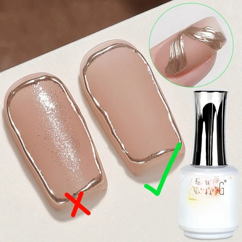AWStorG 15 ml Matt Top Coat 2.0 Antihaft-Puder-Nagellack-Lack, semi-permanent, Soak Off Gel-Nagellack, Maniküre-Kunst