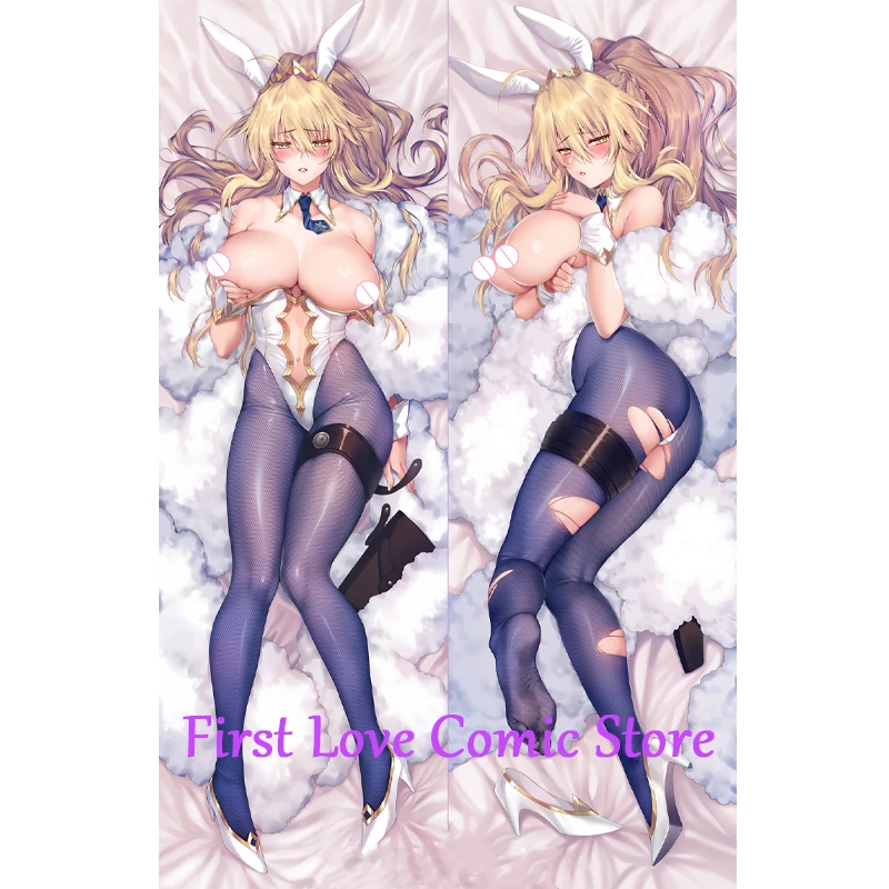 Dakimakura Anime Lancer Seduce Beautiful Women With Giant Breasts Double Sided Print Life-size Body Pillow Cover Decoration