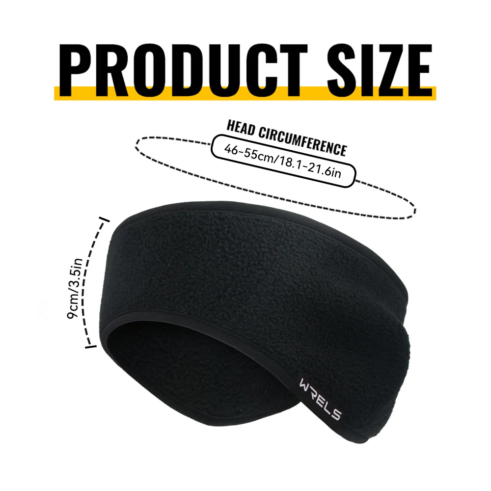 WRELS طفل الصوف تدفئة الأذن يفشل عقال بسط غطاء للأذنين الشتاء يغطي للطقس البارد تشغيل الدراجات التزلج الأذن أدفأ #6