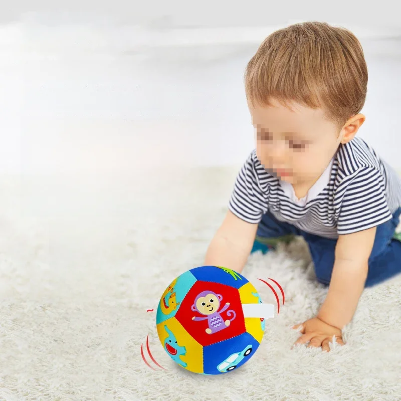 Ręczna piłka do chwytań dla dzieci Animal Cognition Ball Ręczna grzechotka dla rodziców interaktywne zabawki — zdjęcie 2