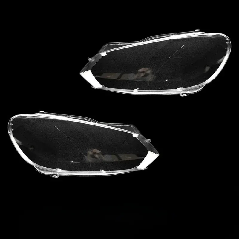 Osłony przednich reflektorów samochodowych do Volkswagen VW Golf 6 MK6 GTI R 2010-2014 Przezroczysty klosz reflektora — zdjęcie 2