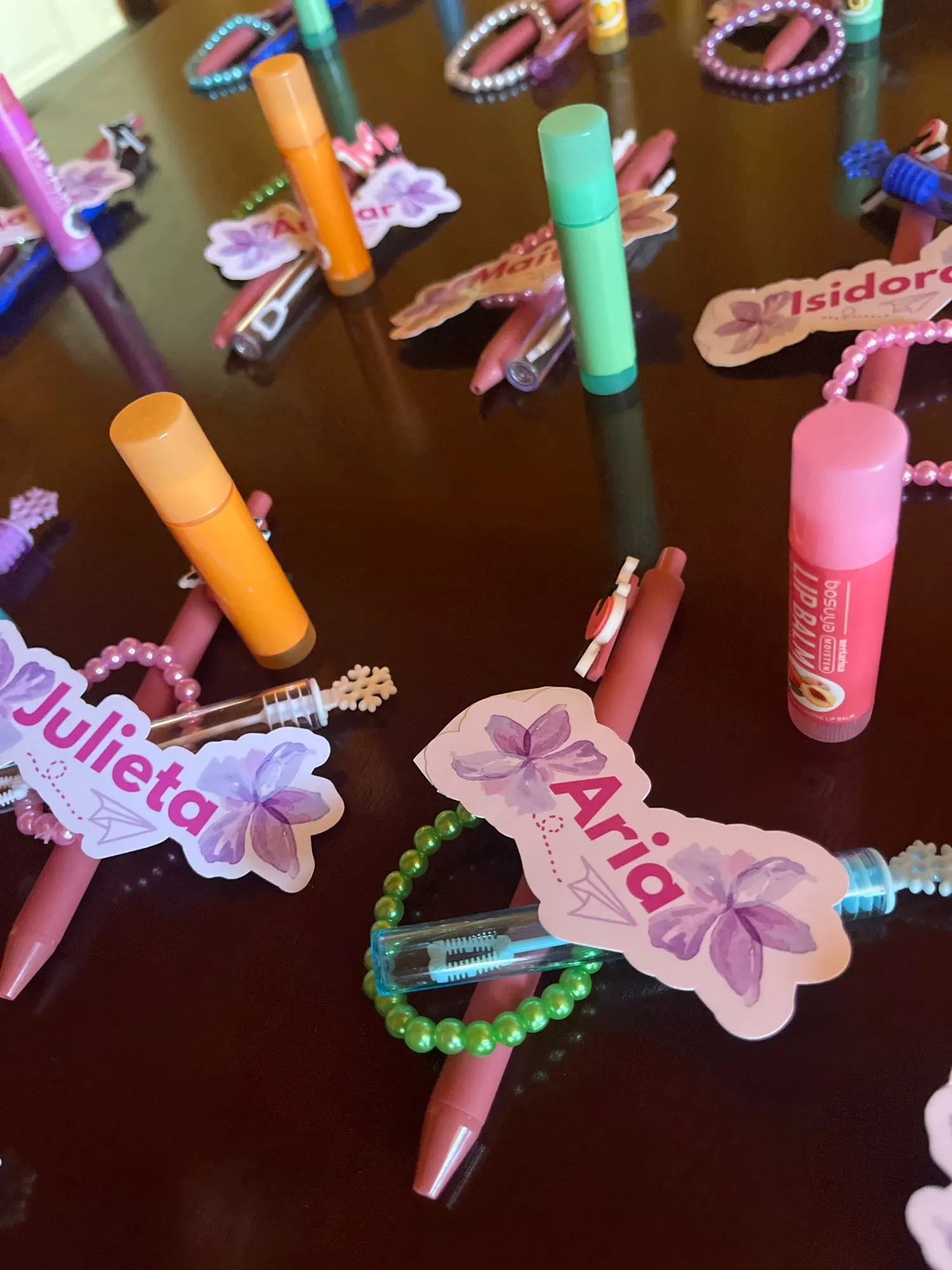 10/100Pcs Colorful Beaded Bracelets for Children Birthday Party Favors Goodie Pinata Filler Baby Shower Wedding Guest Treat Gift photo review