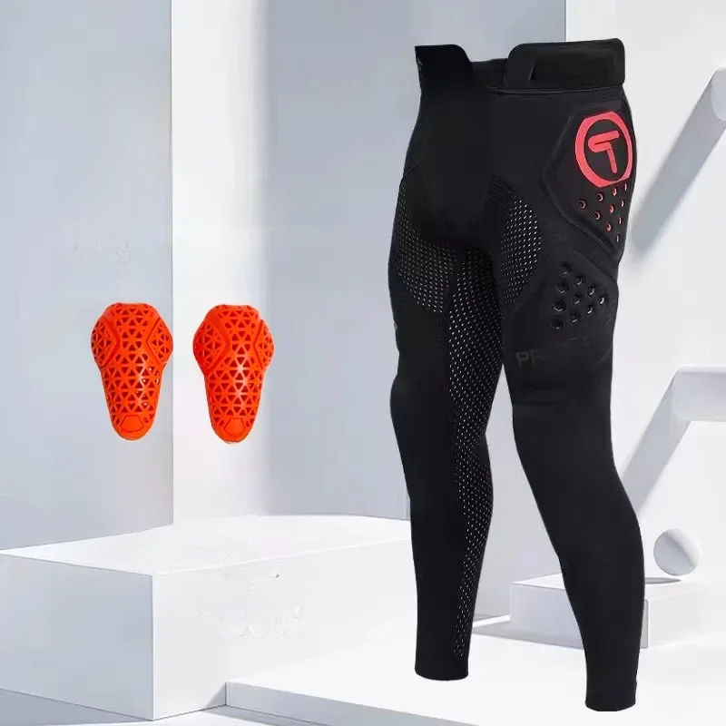 AliExpress NONE T brand motorcycle cycling pants locomotive racing pants off-road motorcycle hip protection anti-drop pants Lindau track outdoor