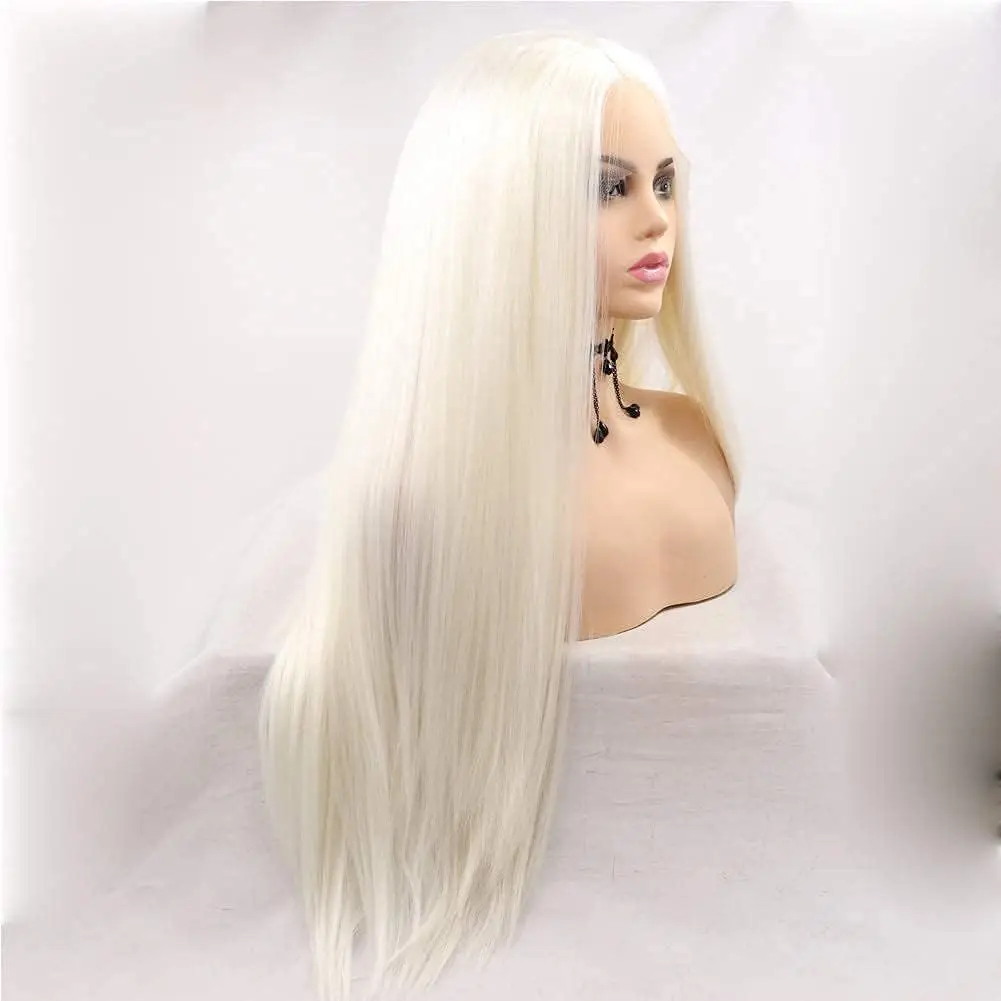 

Sylvia Wigs Blonde Wigs Synthetic Blonde Lace Front Wigs For Women Hair Heat Resistant Fiber Hair Wigs