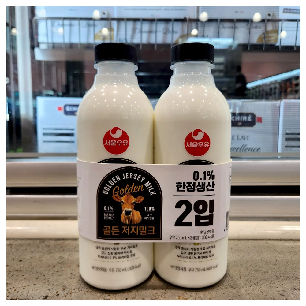 Trader's Seoul milk Golden Jersey milk 750ml X 2