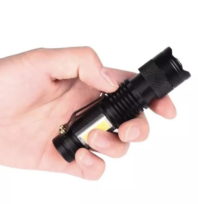 Mini Portable Flashlight Bright Multi-function Tactical Led Lights Field Charging via USB Delivery for All Brazil