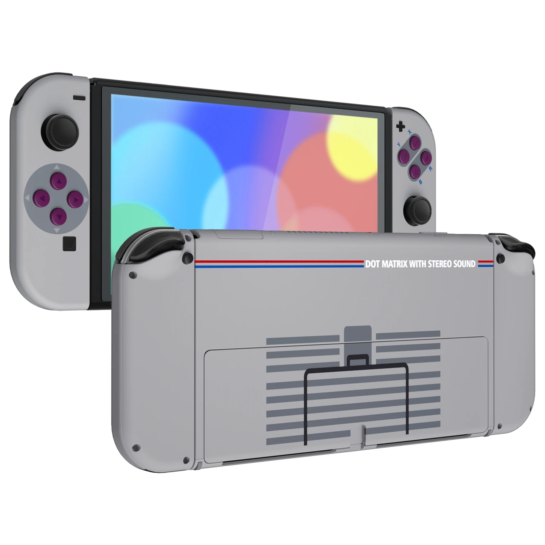 Nintendo Switch 本体　オールカスタム品 eXtremeRate 任天堂スイッチ有機EL用カスタム交換フルセットシェル