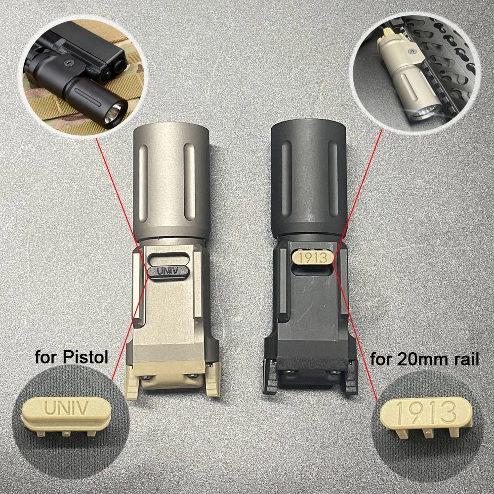 Imagem -02 - Luz Underhung de Alta Potência Pistola Led Light Lanterna de Caça Luz Tática Pl350 Plhv2 1000 Lumens