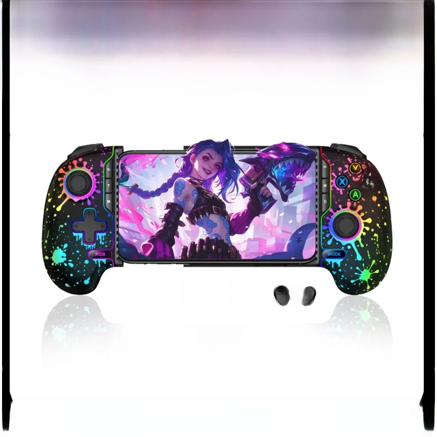 BEBONCOOL MC302 Gamepad Type-C Mobiele telefooncontroller Hall-effect Stretching Handvat Joystick Android Ps Cloud Game Aangepast - afbeelding 2