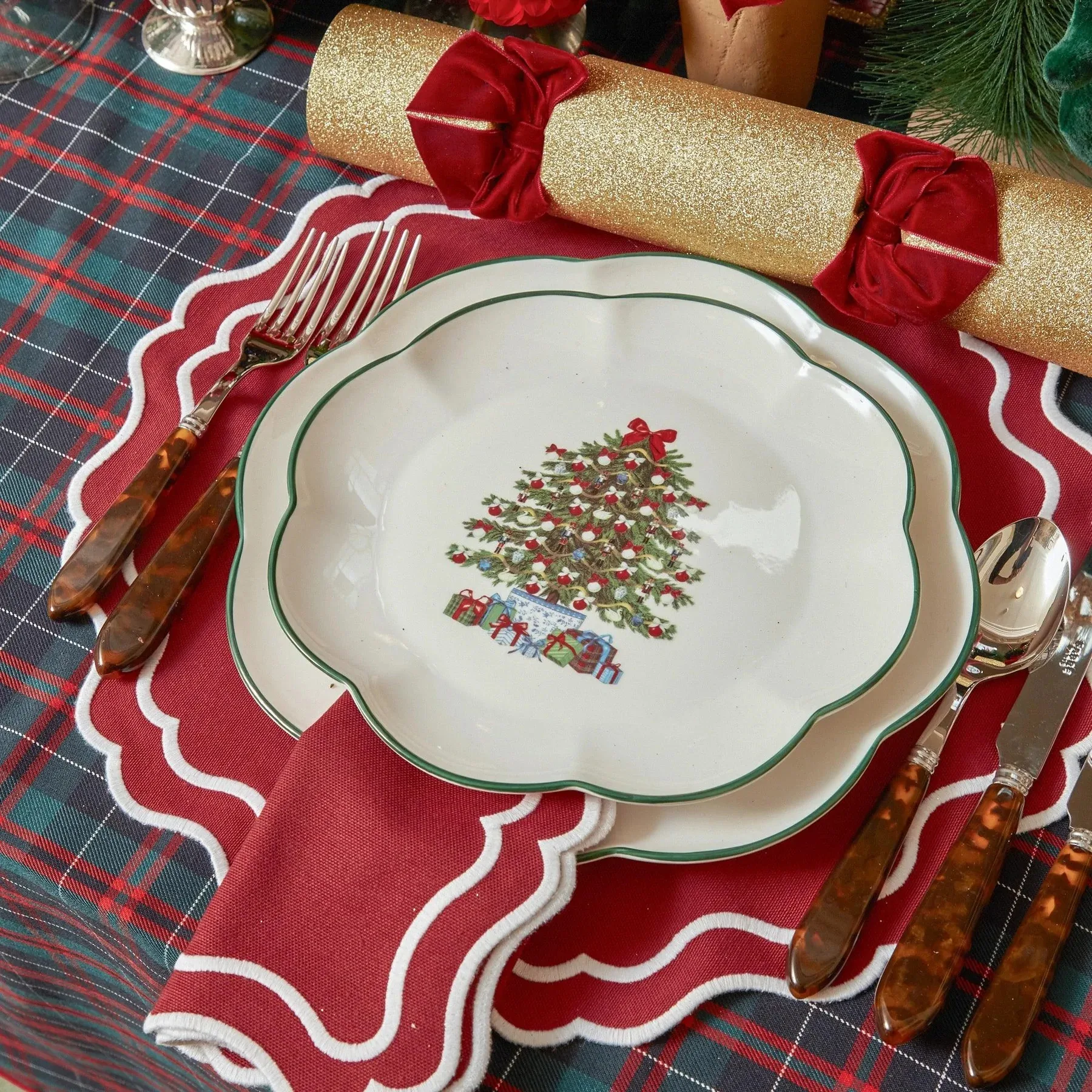 2023 Christmas Table Decor Placemat Napkin Set