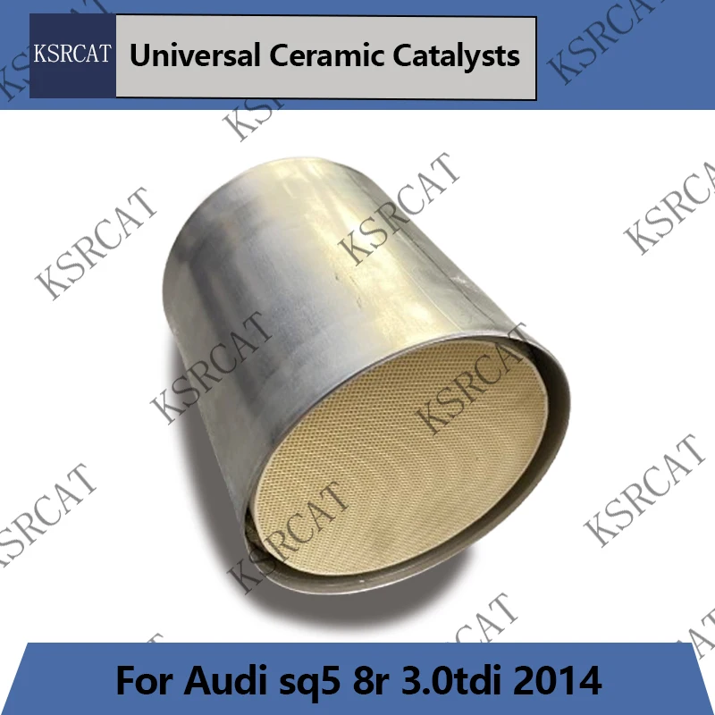 Catalizado Euro 5 150*100MM 600CPSI Catalytic Converter Universal Ceramic for Audi sq5 8r 3.0tdi 2014