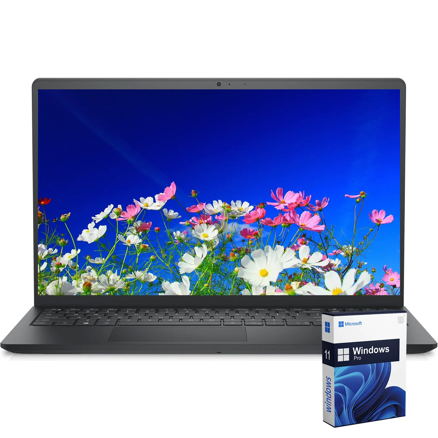 Ноутбук Dell Inspiron с деловым сенсорным экраном 15,6 дюйма, Intel Core i7-1355U,64 ГБ RAM,4 ТБ SSD, Windows 11 Pro