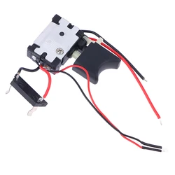 DC 7.2 V-24 V 16A Electric Drill Control Switch Cordless Trigger Switch With Small Light for Power Tools Electric Drill Switch