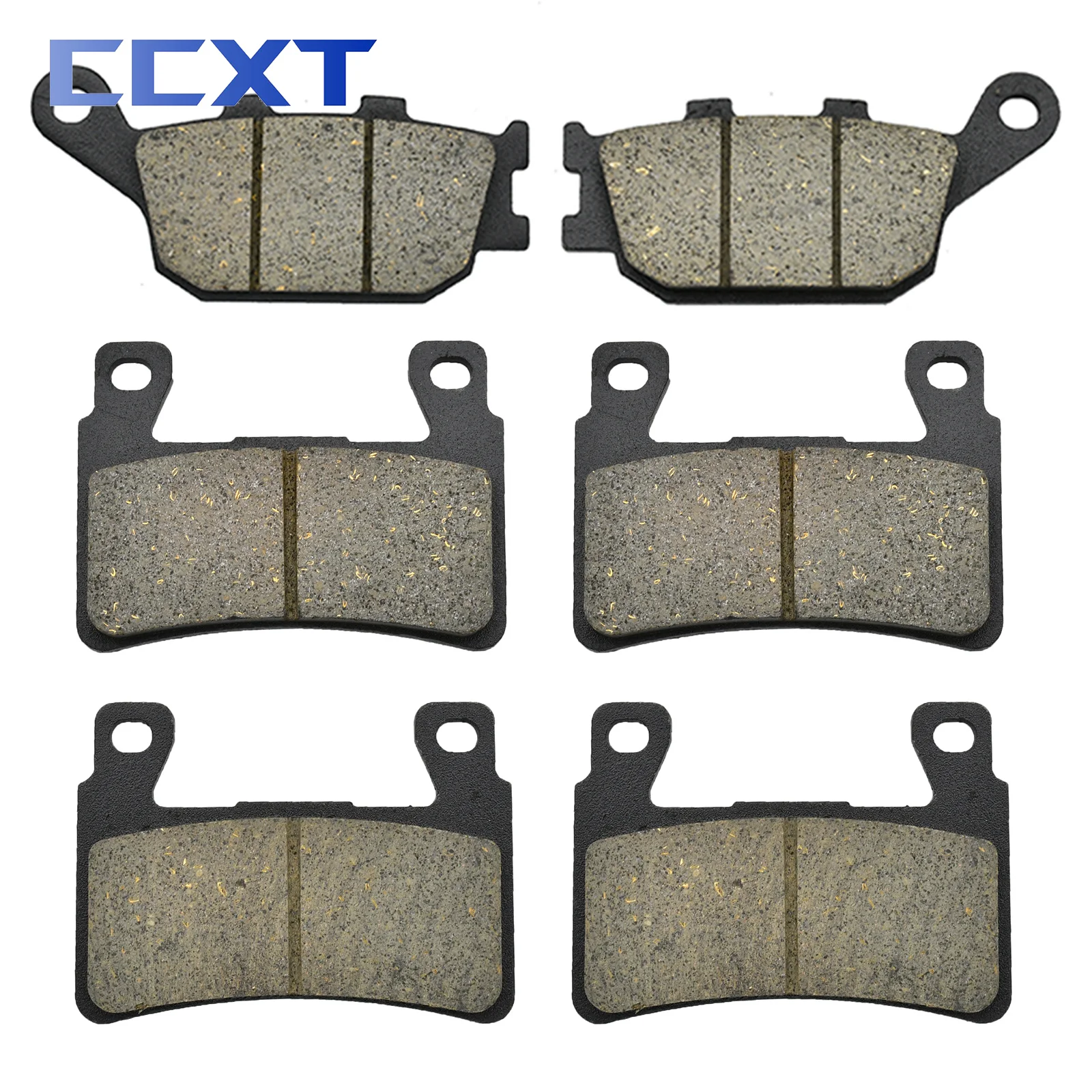 Motorcycle Front and Rear Disc Brake Pads for Honda CB1300S 2005-2012 CBR 929RR 954RR 2000-2003 RVT1000R RC51 2000-2006 CB1300