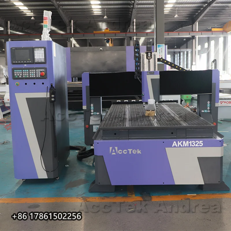 Heavy Duty CNC Router Machine 1325 with ATC, 5.5KW 9KW Spindle, Cutting Wood/Metal/Stone - Free Design Service