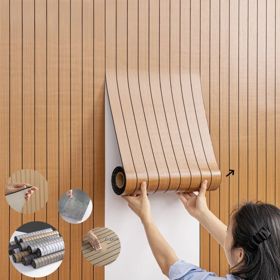 1 rouleau d'autocollants muraux auto-adhésifs en mousse Sxp, autocollant mural 3D à décoller et à coller, facile à faire soi-même, adapté au plafond, au salon