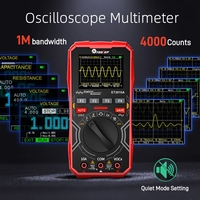 TOOLTOP ET2010A Digital Oscilloscope Multimeter Color Handheld 1Mhz 2.5MSps AUTO Oscilloscope AC/DC 600V Graphcial Multimeter