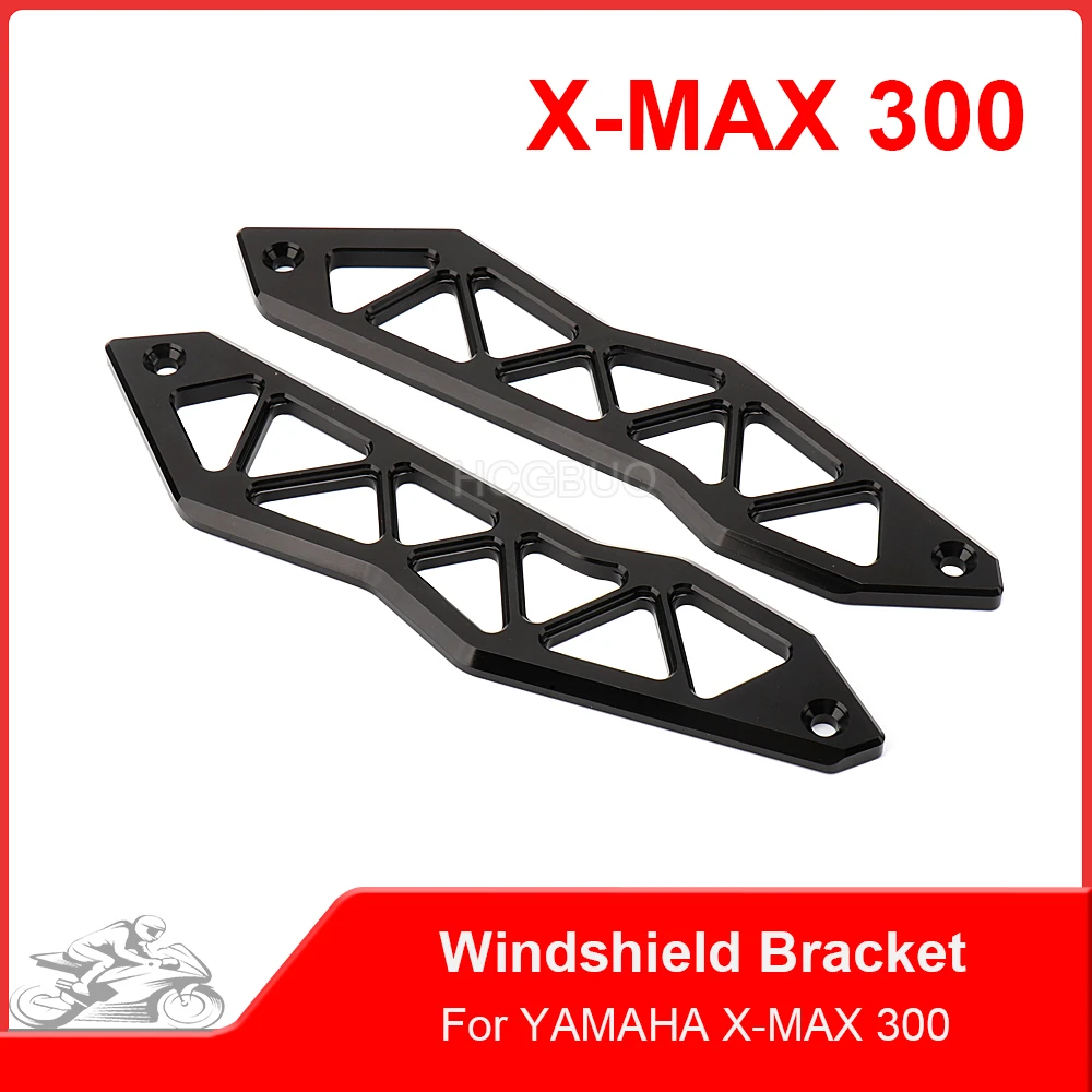 

Motorcycle New Windshield Bracket Fixed Windshield Support Decorative Strips For YAMAHA XMAX300 XMAX 300 X-MAX 300 2023 2024