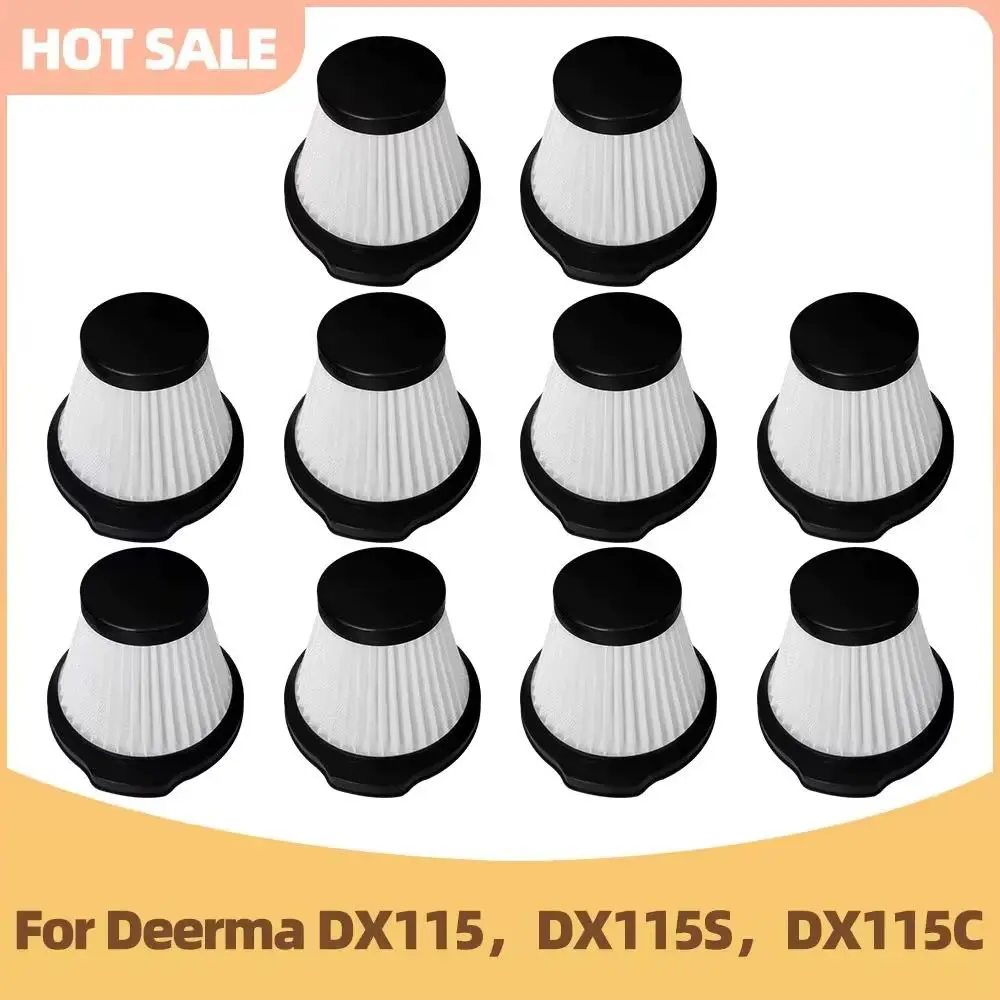 HEPA-Filter kompatibel mit Deerma DX115 DX115S DX115C Staubsauger-Ersatzteile Austauschzubehör