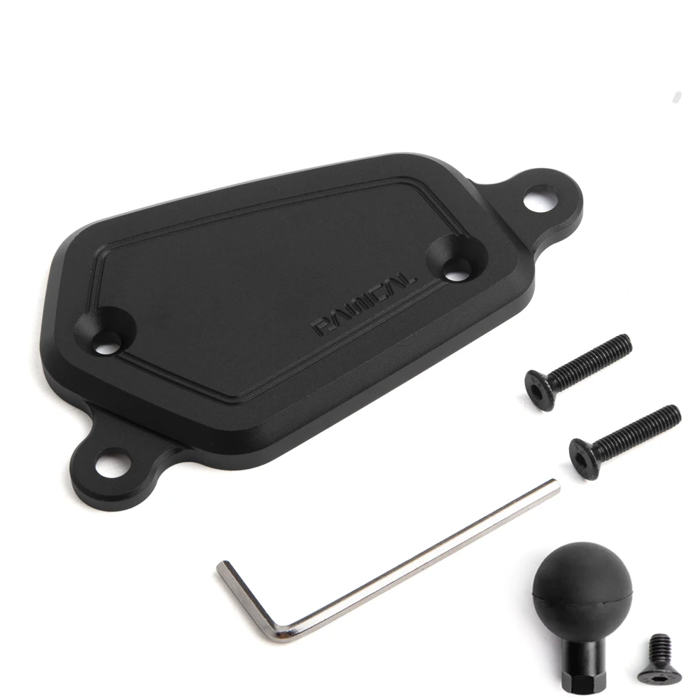 Panical-accesorio de extensión de olla de aceite de freno delantero, Kit de montaje de Base de soporte para Honda Gold Wing GL1800 GL1800B F6B 2018-2023, negro