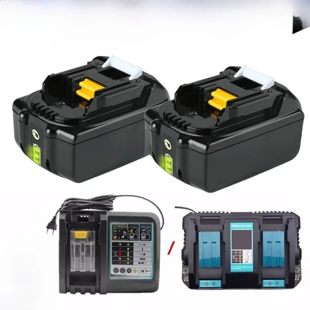 6000mAh pour Makita 18V batterie outils électriques rechargeables batterie 18V makita avec LED Li-ion remplacement LXT BL1830 BL1860 BL1850