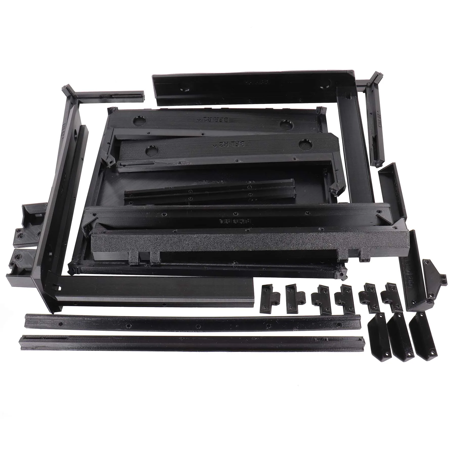 Blurolls Prusa XL minimalistyczny i nadający się do druku akrylowy zestaw obudów z zapięciami drzwi — zdjęcie produktu 2
