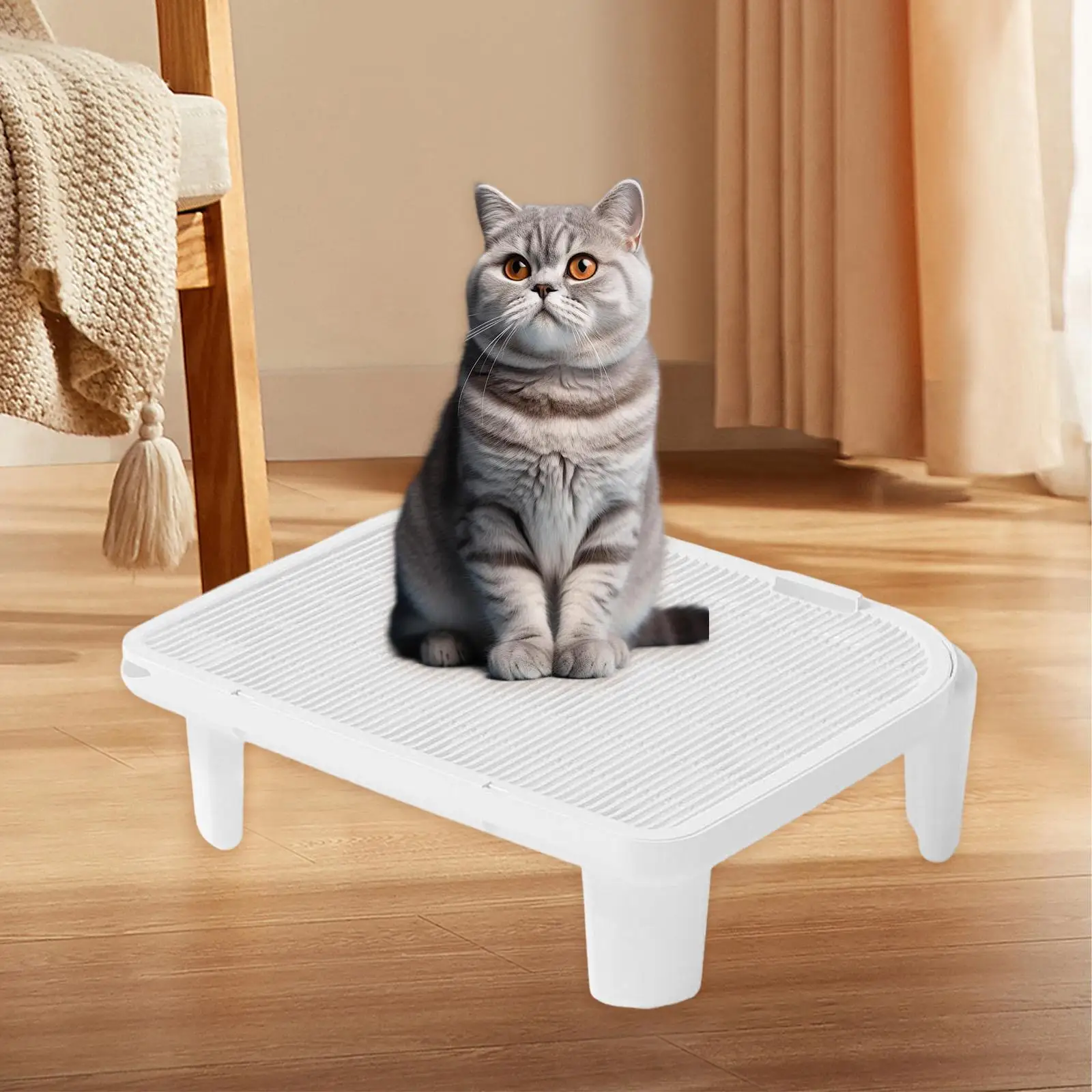 Pet Cat Litter Mat Kitty Litter Pad Floor Carpet Portable Pet Falling Pad for Lavatory Bathroom Indoor Cats Pet Supply Bedroom