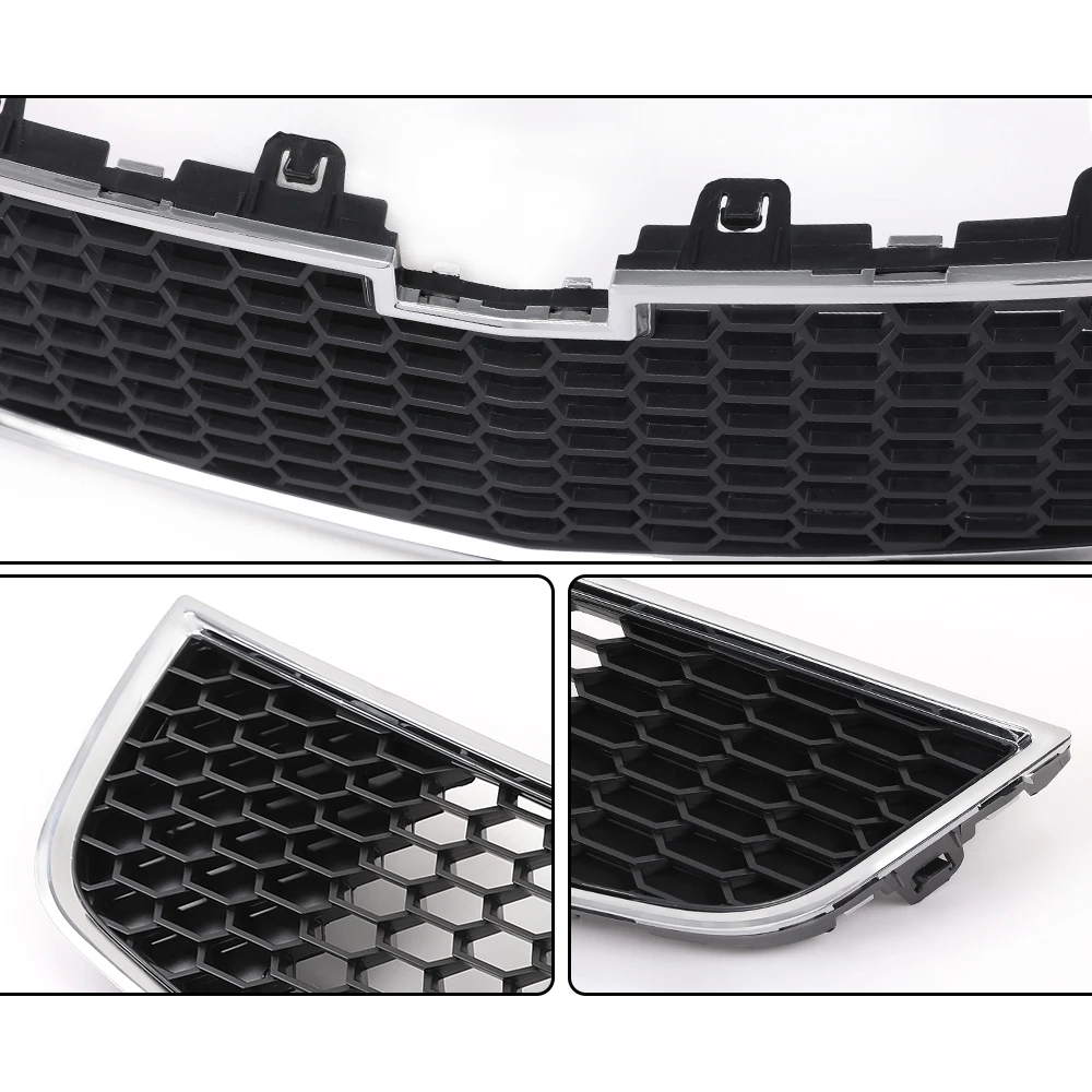 المصد الأمامي السفلي مصبغة متوسطة/سفلى تناسب 2011-2014 شيفروليه كروز جديد متين مقاوم للماء مقاوم للثلج والغبار ومضاد للأشعة فوق البنفسجية #4