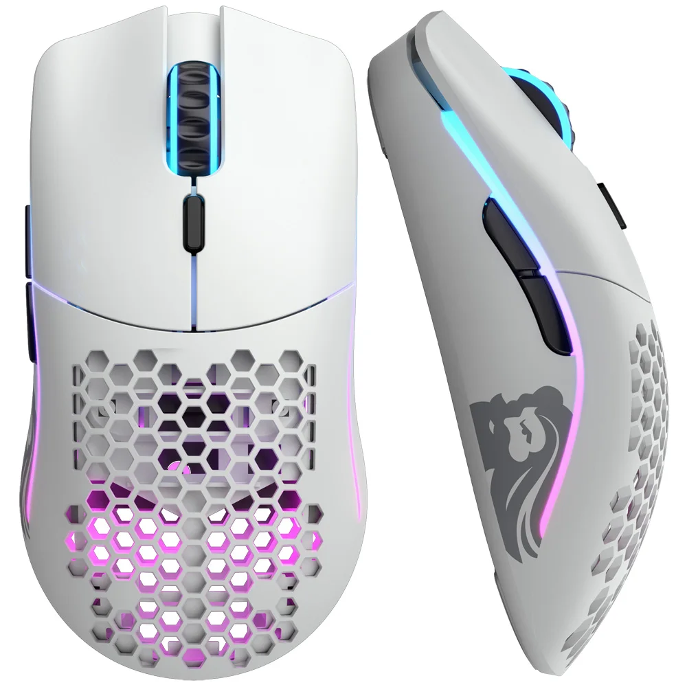 GlORIOUS MODEL O-WIRELEED GAMING MOUS White