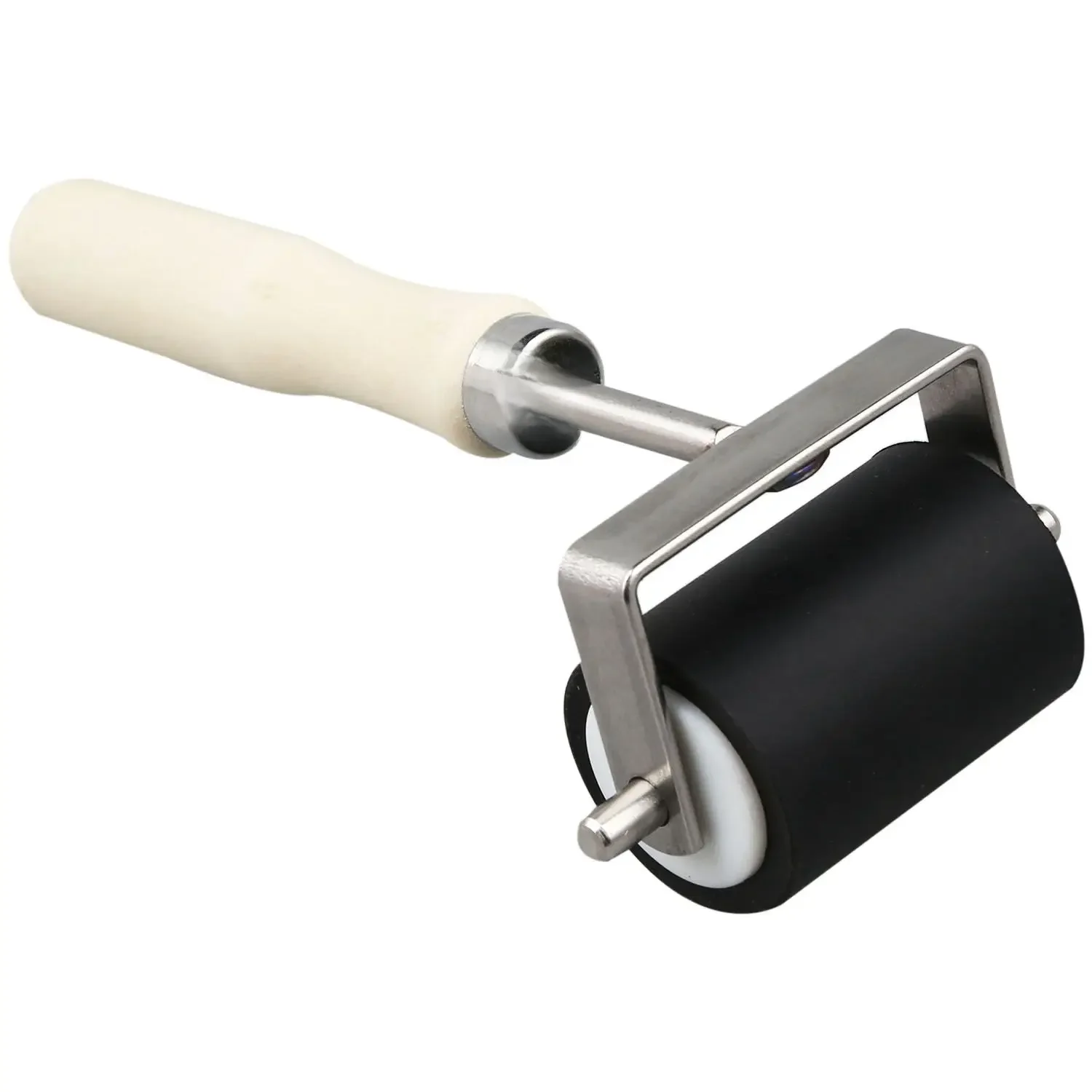 5cm Heavy Duty Hard Rubber Roller Printing Inks Lino Brayer Art Craft Tool