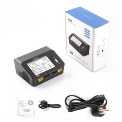 ToolkitRC M6dac Dual Channel Smart Lipo Battery Charger Discharger AC 200W DC 350WX2 15A for 1-6S LiHV Lipo Battery PD 65W