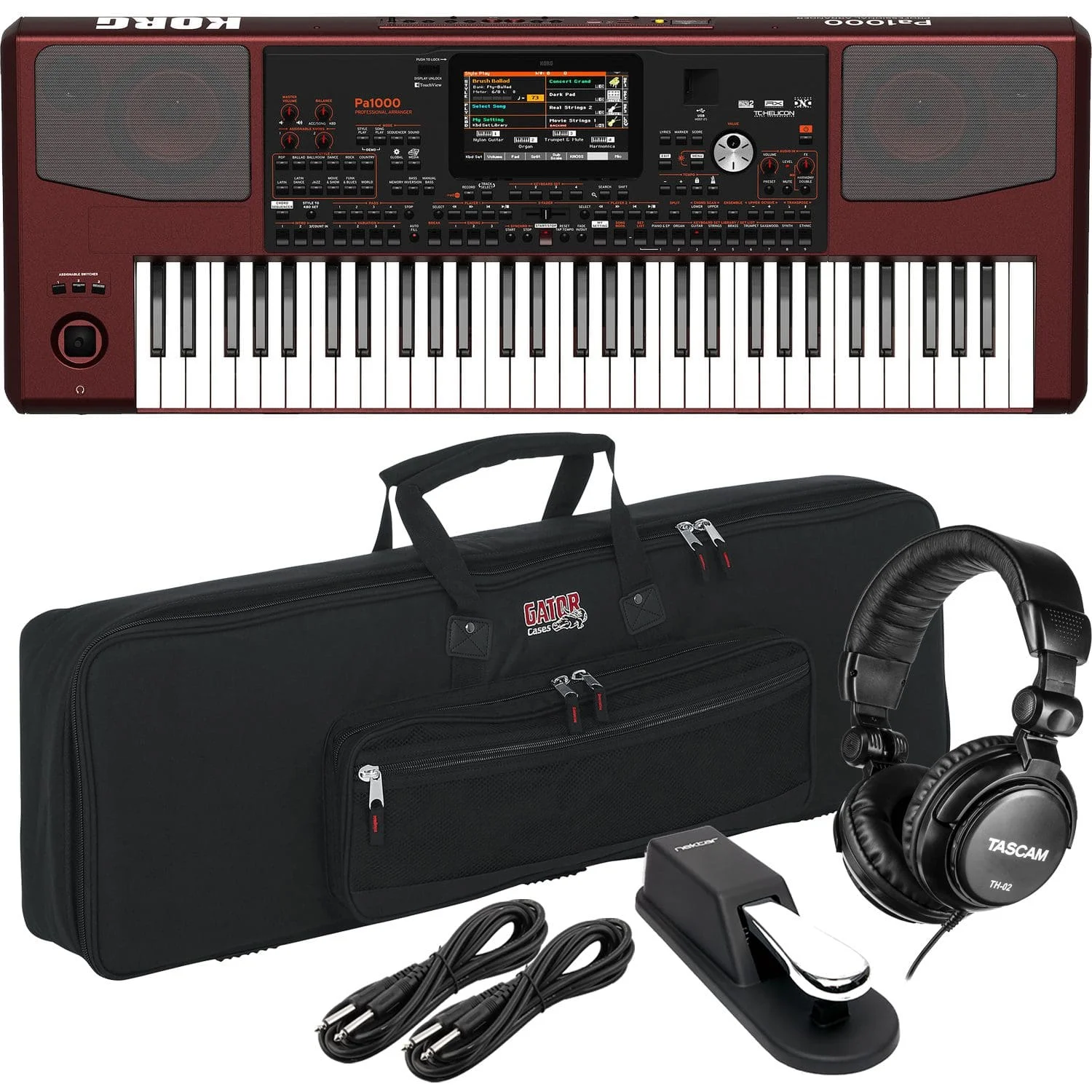 

BUY 3 GET 2 FREE KorRg PA1000 61 Key Arranger Keyboard