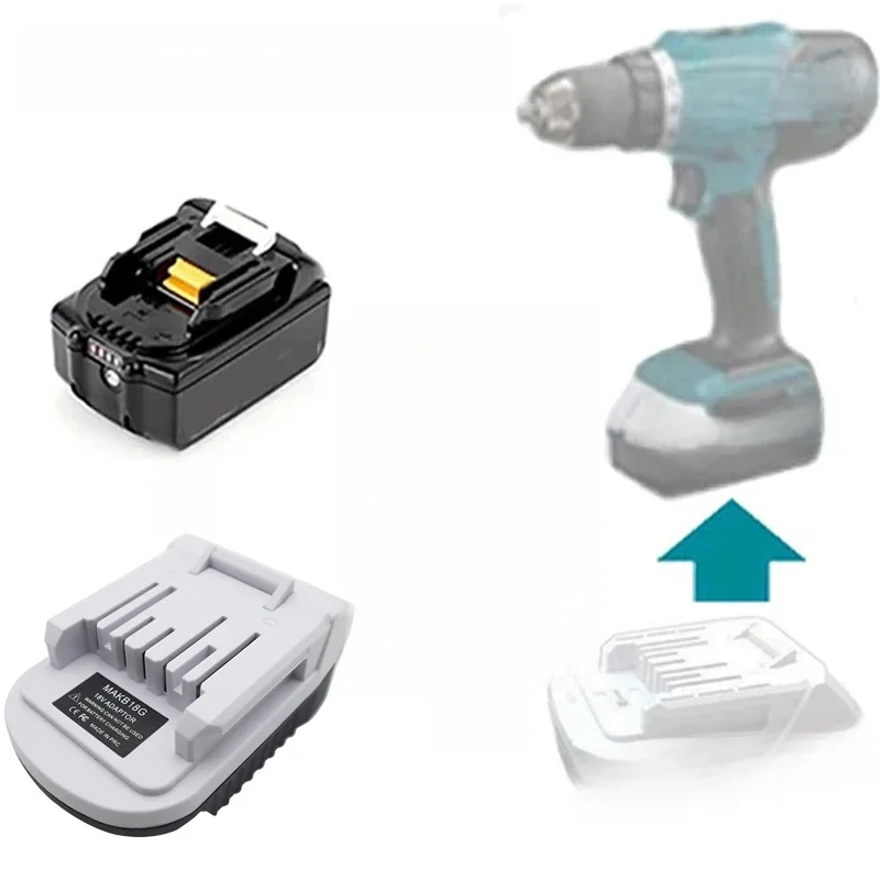 MAKB18G Konwerter akumulatora do Makita 18V Li-ion Battery Replace To for Makita G Series BL1813G BL1815G BL1811G Battery Tools Use — zdjęcie produktu 7