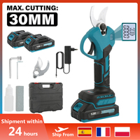 30mm Electric Scissor 2-Gear Garden Pruner Scissor Multifunctional Bone Shear Garden Pruner Power Tools for Makita 18V Battery