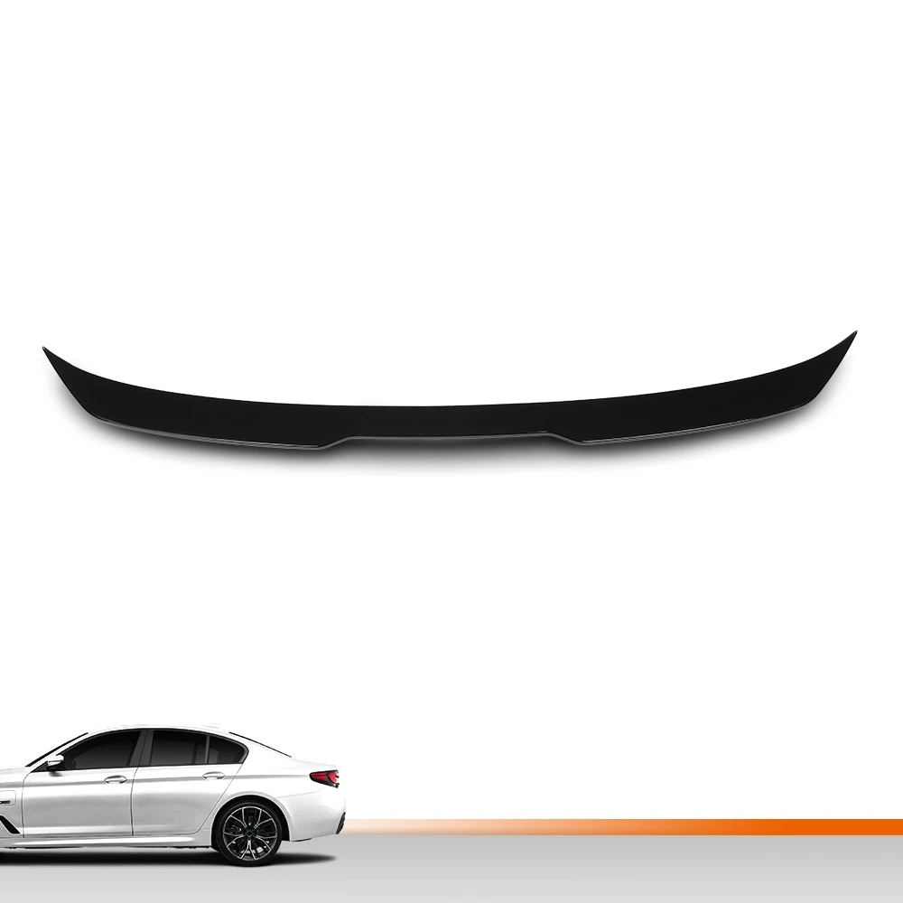 

Задний верхний спойлер на багажник для BMW 5-й серии G30 530I 540I 2017-2023, стиль V, глянцевый черный, простая установка, без сверления