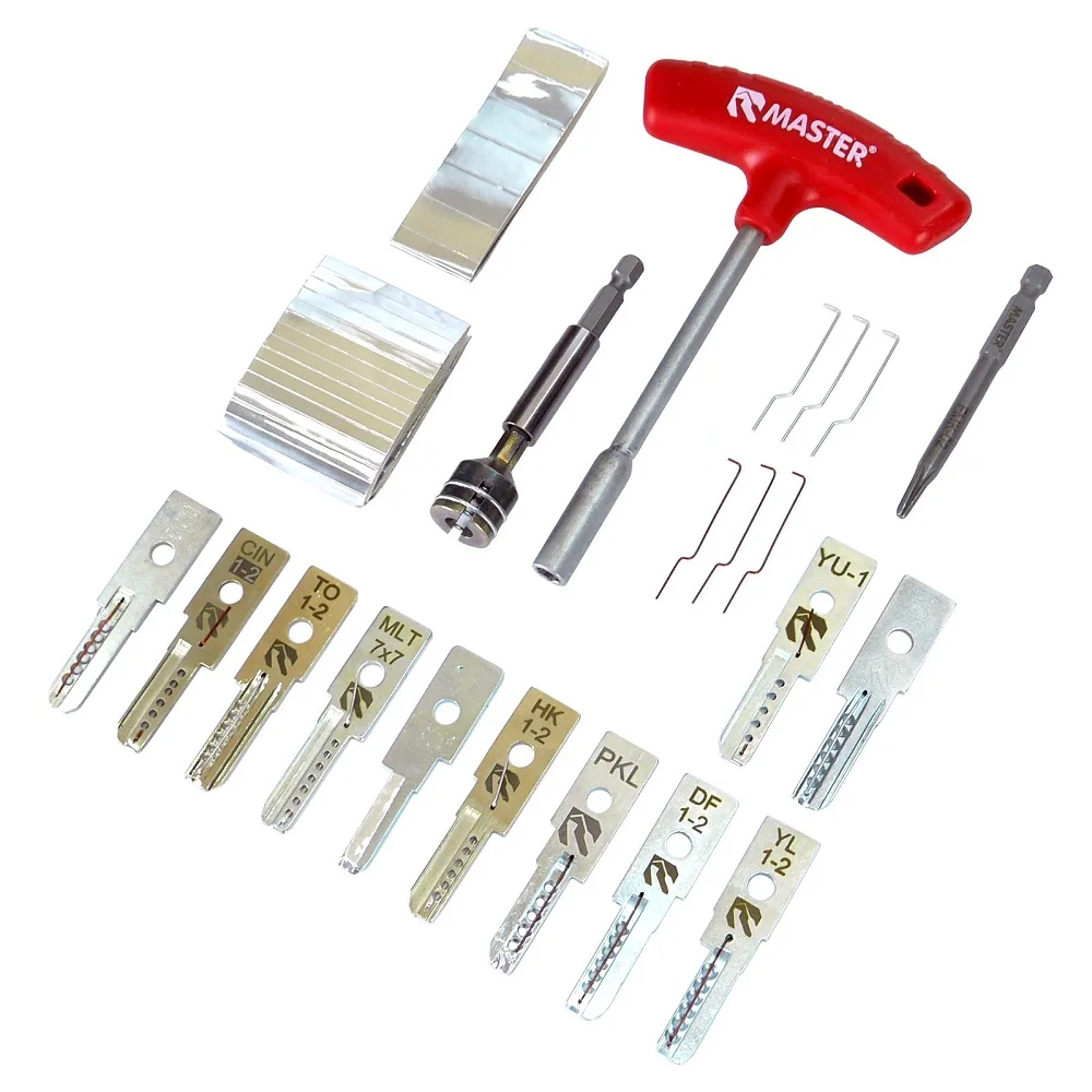 lock pick set locksmith supplies home office door Ball key Manual Set