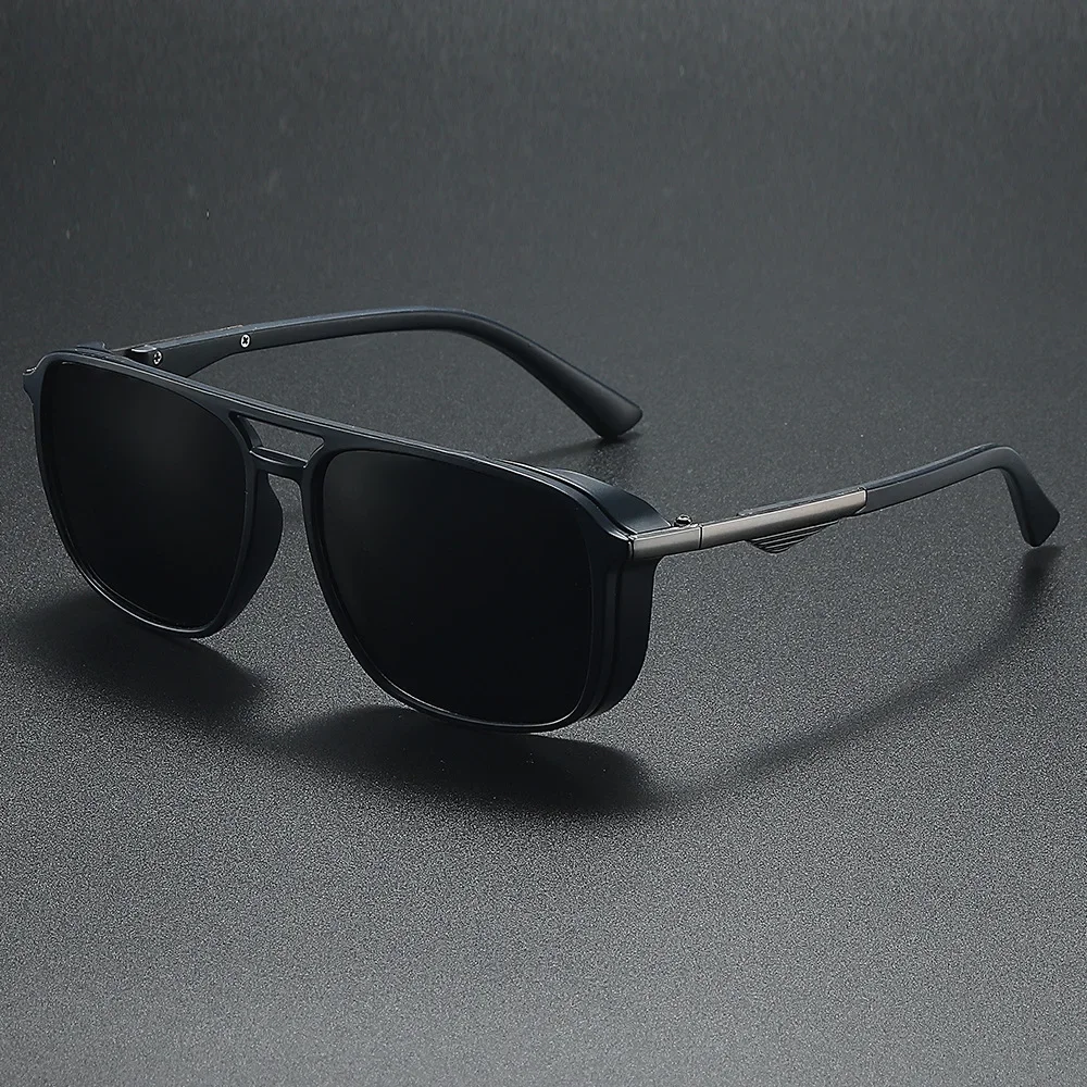 AliExpress sorakar Men's Square Punk Series Polarized Sunglasses Outdoor Fishing Cycling Glasses Driver Driving