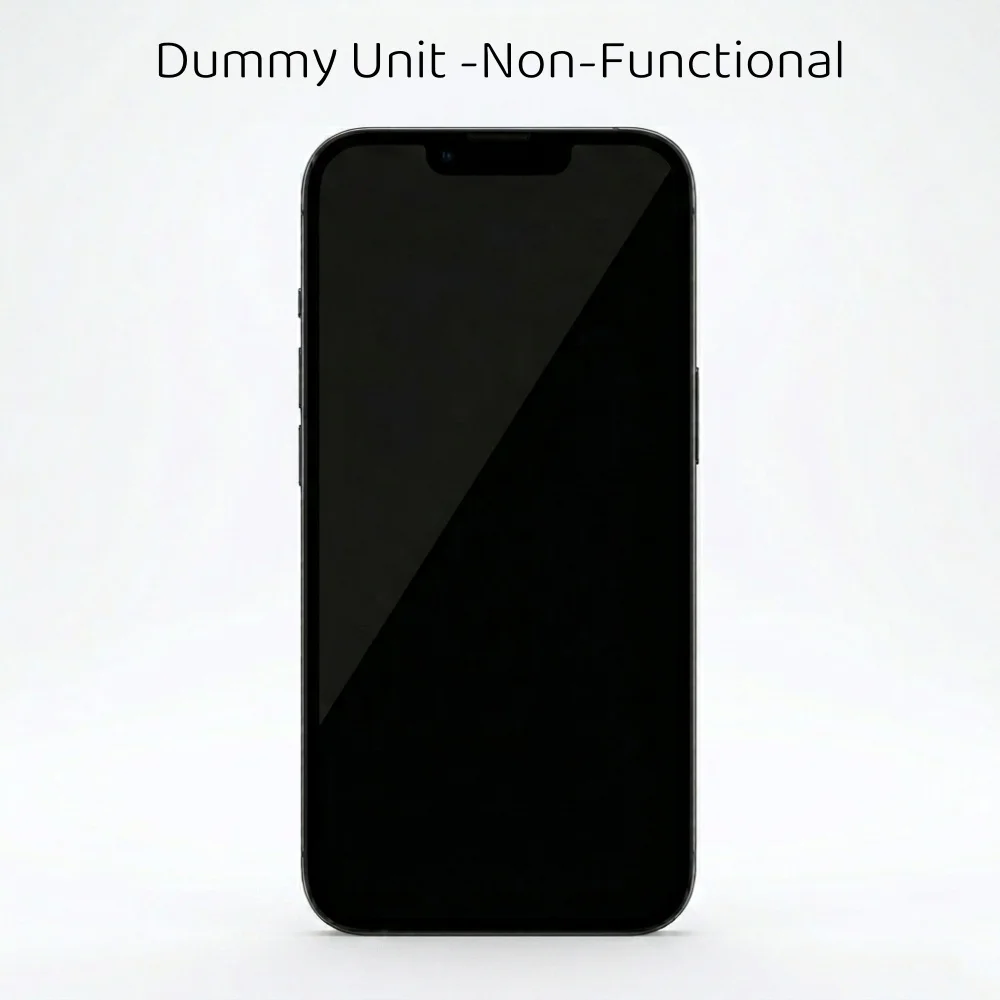 

Dummy Phone Showcase for 17 16 Series, Non-Functional Fake Mobile Phone Model, Kids Toy Photography Props Counter Display Item