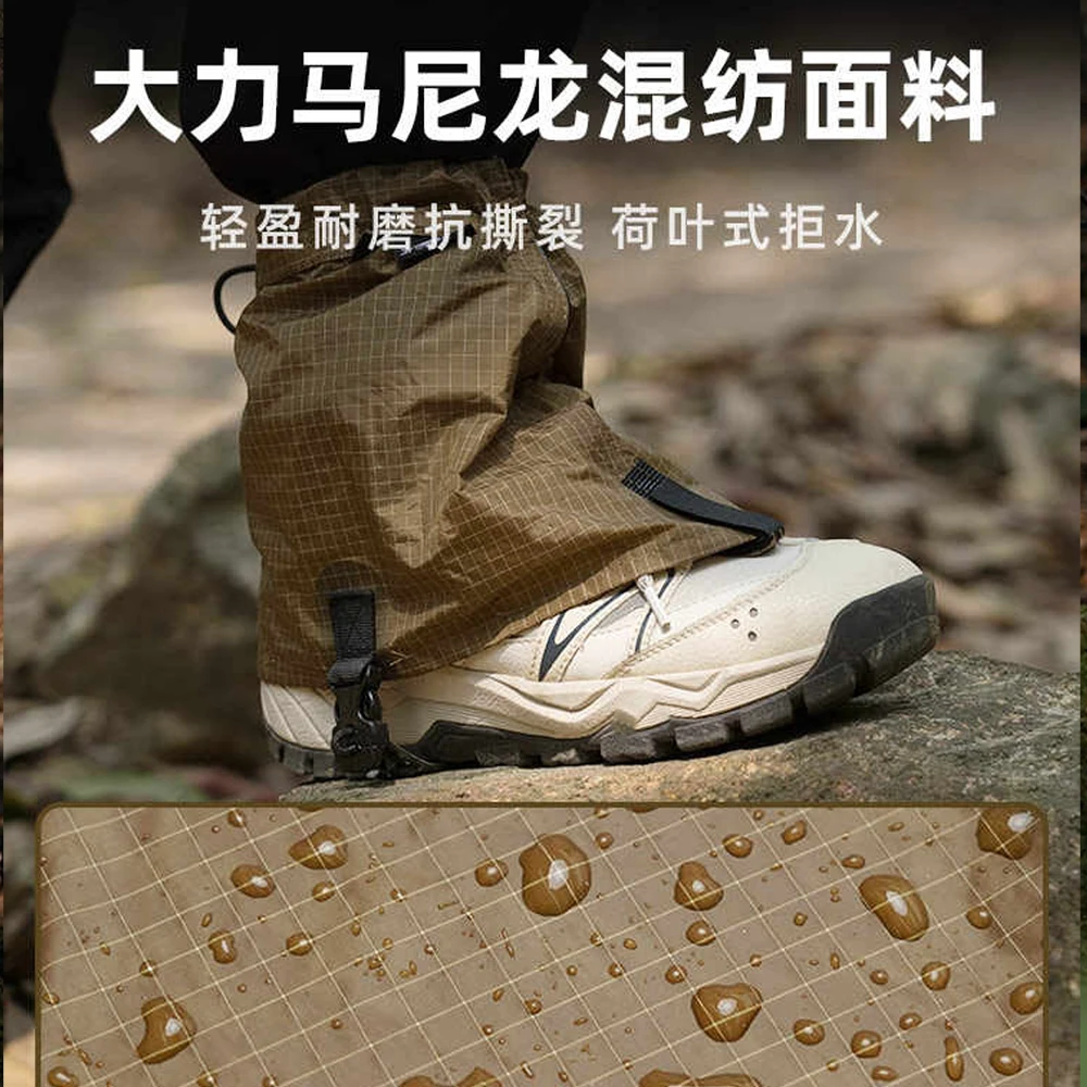 Snow Boots Leg Covers Waterproof Unisex Ankle Legging Gaiter Desert Sand-Proof Gaiter Covers for Climbing Hiking Legs Protection