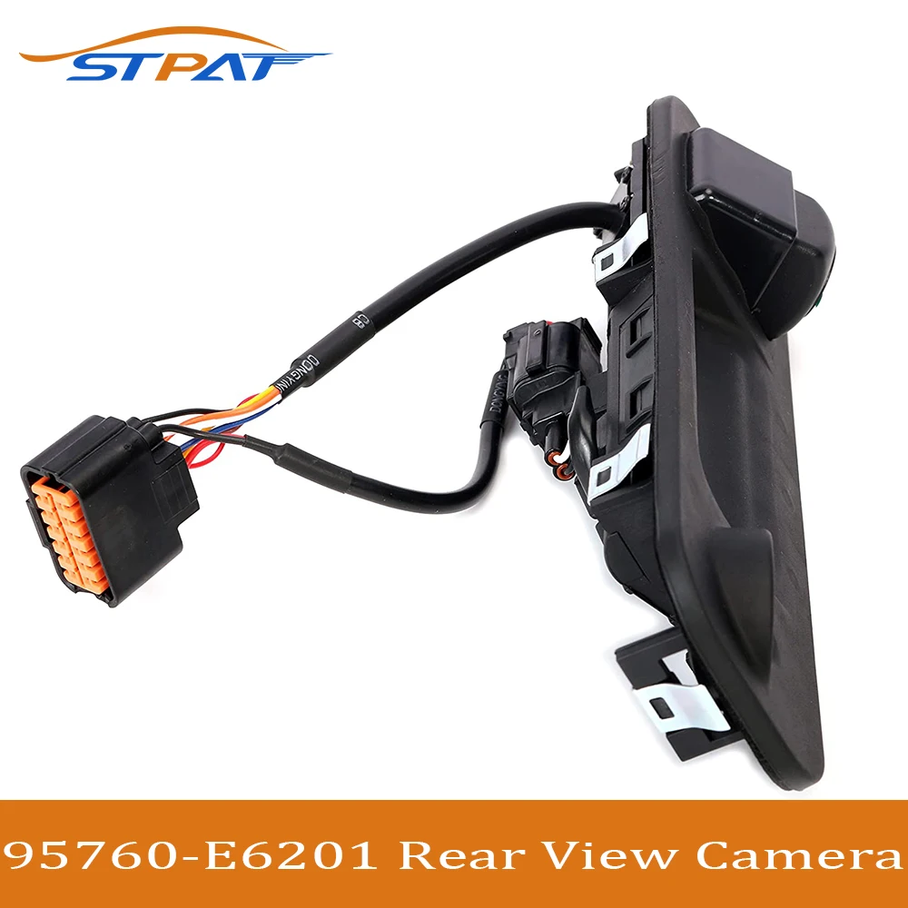 

STPAT Backup Camera Trunk 95760-E6201 for 2015-2017 Hyundai Sonata Rear View Parking Assist Reverse Cameras 1.6/2.0 /2.4L 4-Door