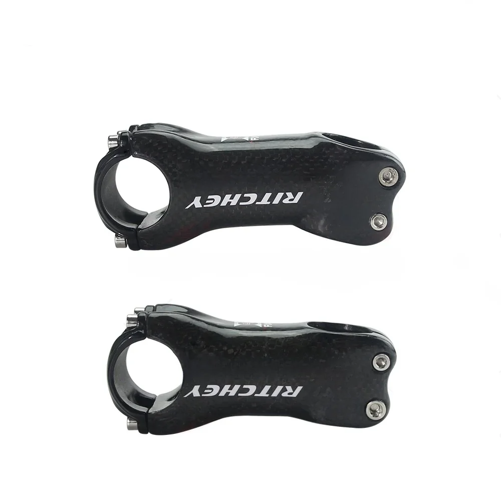 AliExpress WCS Ultra Light 3K Full Carbon Fiber Bicycle Stem Strong Road/MTB Carbon Stand Stem Bicycle Parts Angle 6/17 60-130mm