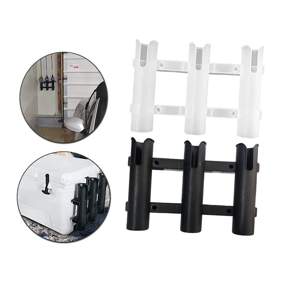 Support de canne à pêche en plastique pour bateau, Portable, léger, rotatif, Durable, support de montage de Tube, accessoires de support de prise