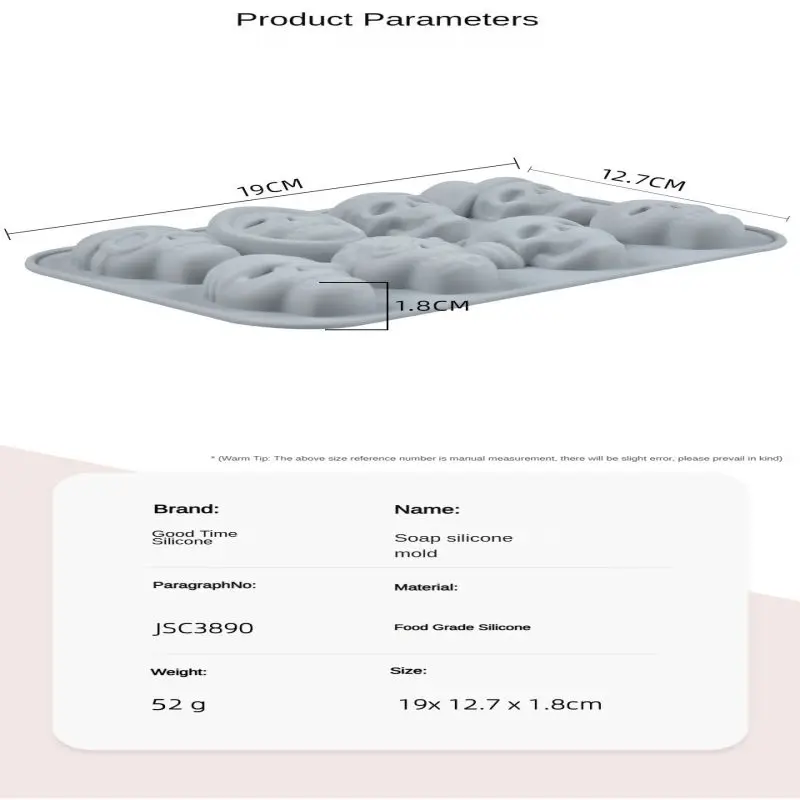 سيليكون سلسلة الجمجمة قالب الكعكة ، الجمجمة الشعبية ، الشوكولاته ، هالوين ، الحلوى ، 8 صف ، مجموعة متنوعة من الأساليب