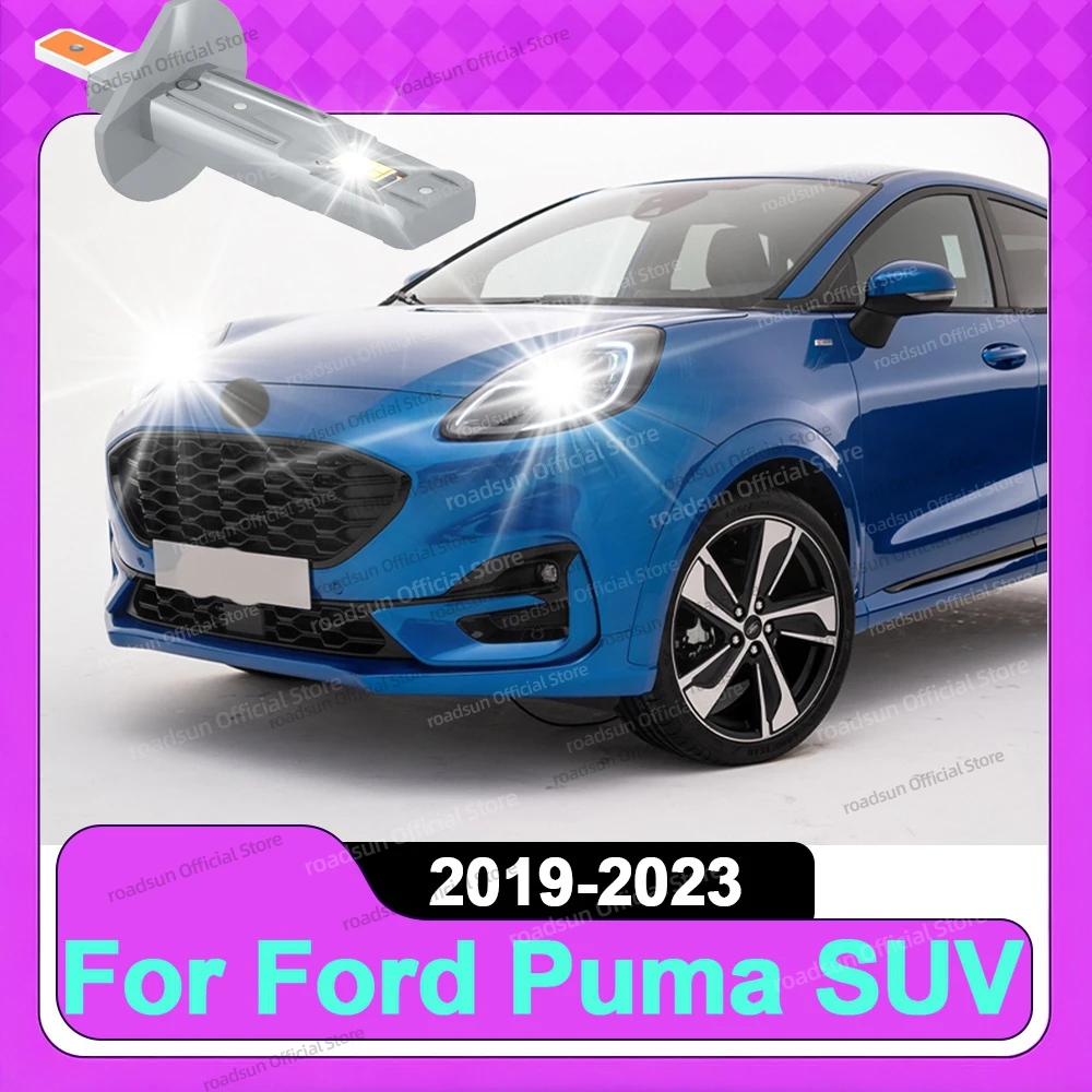 

2Pcs 30000LM H1 LED Headlight Bulbs High Beam Car Light 6000K Turbo Led Lamps For Ford Puma SUV 2019 2020 2021 2022 2023