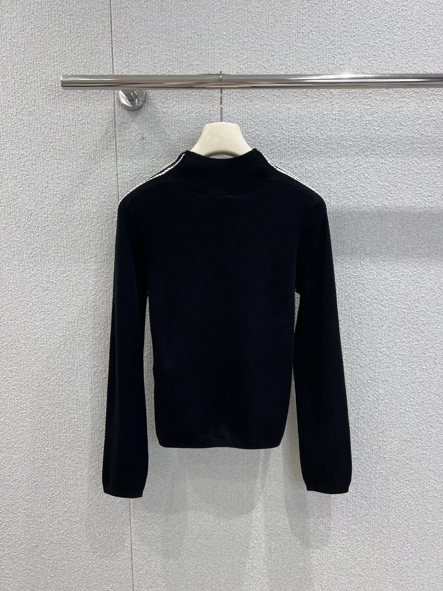 

High Quality Autumn Winter Women's Casual Fashion Embroidery Knitted Elastic Pullover Turtleneck Ski Sweater J055Q