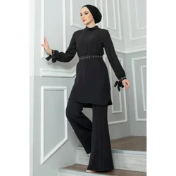 Top mujer vestido de mujer vestido de mujer primavera 2022 vestido de verano para mujer vestidos musulmanes pantalones de mujer ropa musulmana vestidos vestidos largos árabes abayat turbante mujer chilaba kaftan ropa