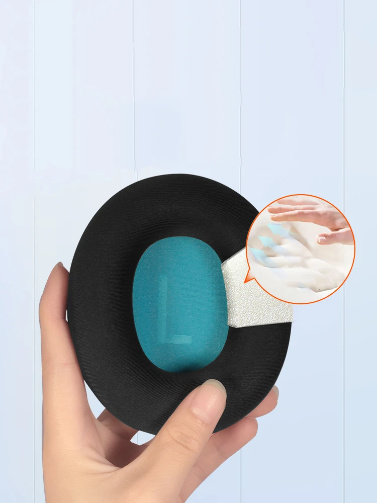 وسادة اذن لسماعة الرأس ، متوافق مع ath m50x ، sr9 ، dsr9bt ، dsr7bt ، msr7 ، steelseries ، artics 5 ، kraken ، v3/x ، kingken